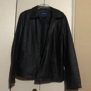 Croft & Barrow Men’s Leather Jacket Medium